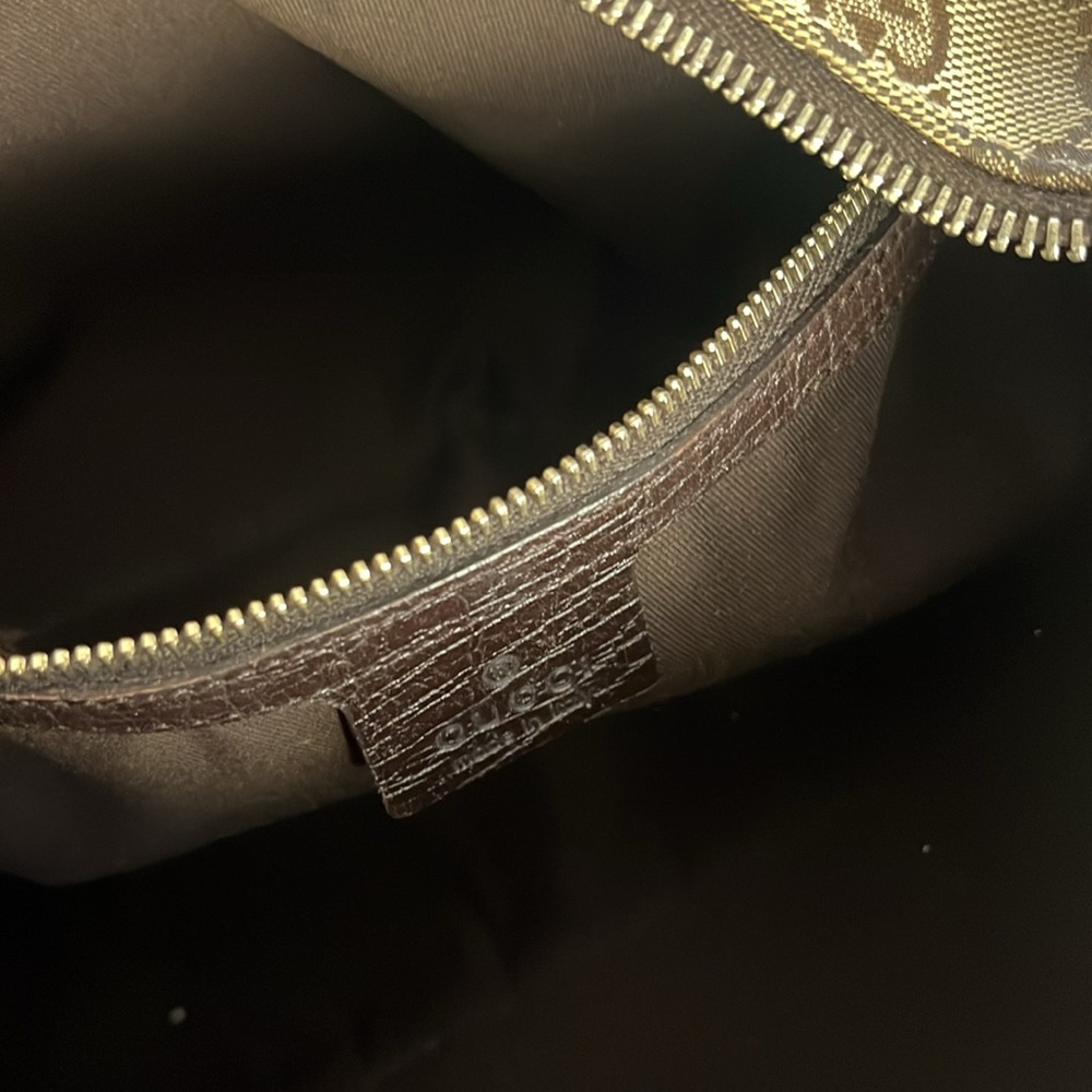 Gucci Monogram Horsebit Boho Bag - Picture 13 of 14
